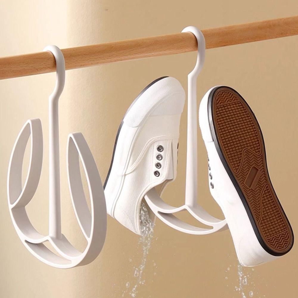 

Stackable Shoes Drying Rack Windproof Shoes Hanger Creative Shoe Storage Organizer Balcony