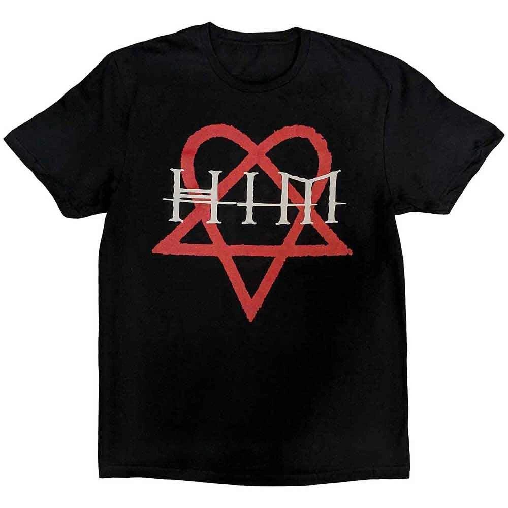 

HIM Heartagram Black T shirt - NEW 4XL