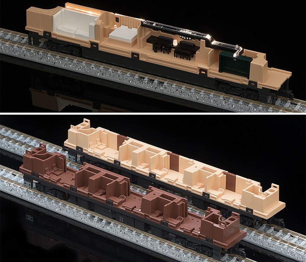 TOMIX N Gauge 87 Series TWILIGHT EXPRESS Mizukaze Additional Set 5 Cars 98332 Railway Model Diesel Car