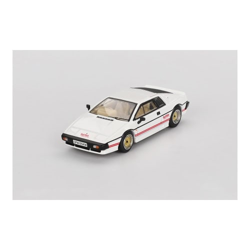 Sunrich MINI GT 1/64 Scale Lotus Esprit Turbo White "For Your Eyes Only" (1981) Japan-Exclusive Packaging Finished Product MGT00907-007J