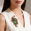 Retro Elegant Peacock Brooch Color Creative Pin Gorgeous Luxury Jewelry Accessories Party Birthday Festival Gift Souvenir