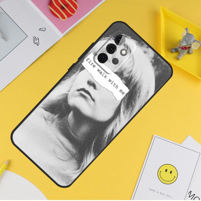 Fire Walk With Me Twin Peaks Case For Samsung Galaxy A53 A33 A23 A13 A06 A56 A16 A36 A55 A35 A17 A54 A34 A14 A52 A32 A15