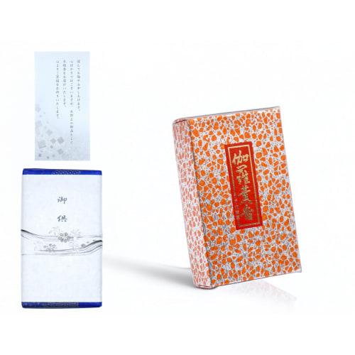 

[Agarwood Incense for Home Gifts, Included with a Condolence Message] Gift wrapping and gift tag included. Smoky incense sticks, large loose pack of 4