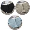 3Pcs Women's Underwear Cotton Seamless Stripes Panties Soild Color Skin- friendly Lingerie Woman Panty Low Waist M-XL Plus Size