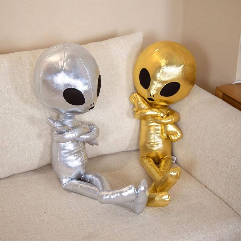 Bobbie Bear Cute And Funny Pu Shiny Alien Plush Toy