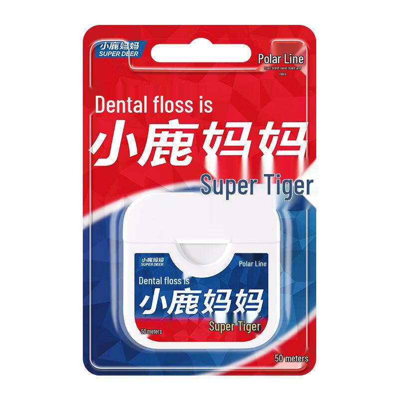 Deer Mom Portable Dental Floss, 5 Rolls