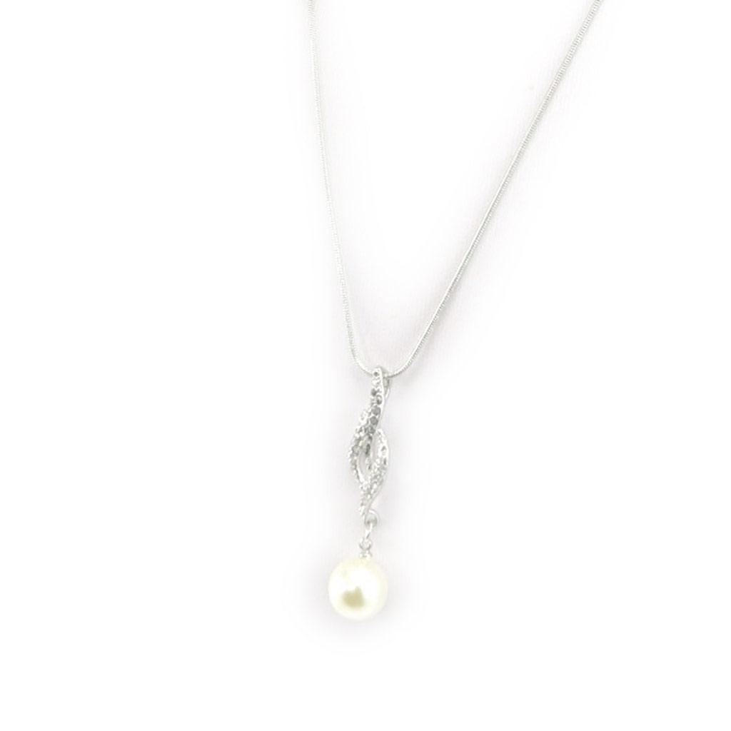 Les Trésors De Lily [L1621] - Ivory 'Sissi' Necklace