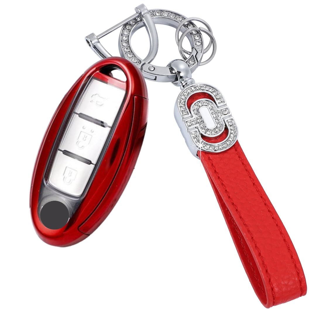 

Uccellino Delica Mini Mitsubishi Car Key Case, Glitter Strap, ek Cloth, Ek Wagon, March, Cube, Notebook, Ladies, Cute, red Designed specifically for the красный