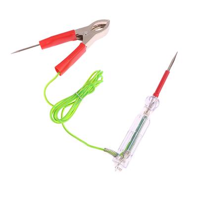 Inovativní a praktická testovací svítilna 6–24 V se dvěma sondami 47palcový nemrznoucí drát aligátorová svorka Automotive LED tester obvodů