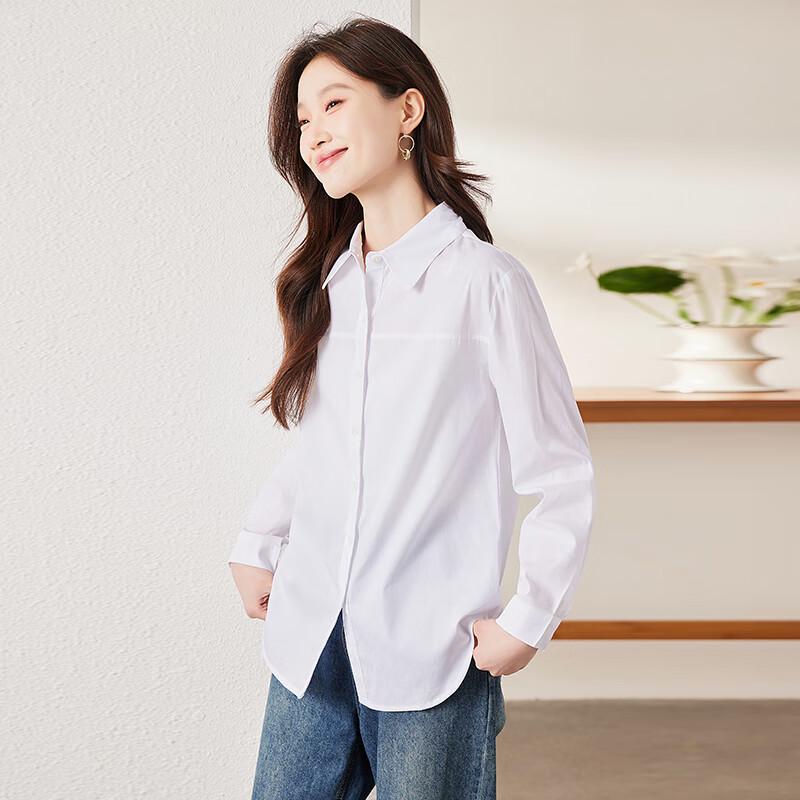 Trolman Women s Solid Long Sleeve Shirt L