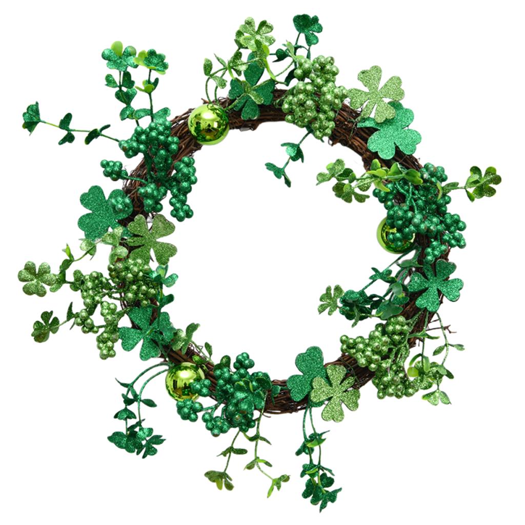Kranzschleife Grüner Kranz St. St. Patrick's Day Dekoration Türhänger