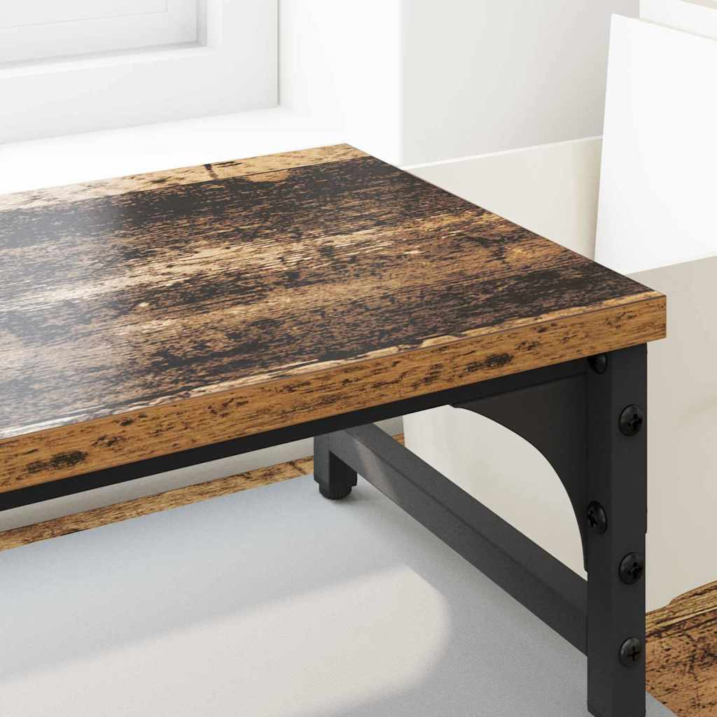 Monitor Stand Vintage Wood Look 105 x 23 x 15.5 cm Engineered Wood