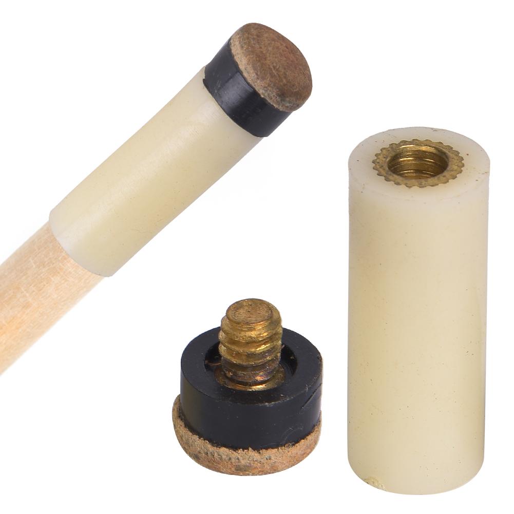 Snooker Pool Cue Pole Tip Billiards Rod Stick Replacement Parts Repair Tool Supplies Accessories Billiards Cue Accessory