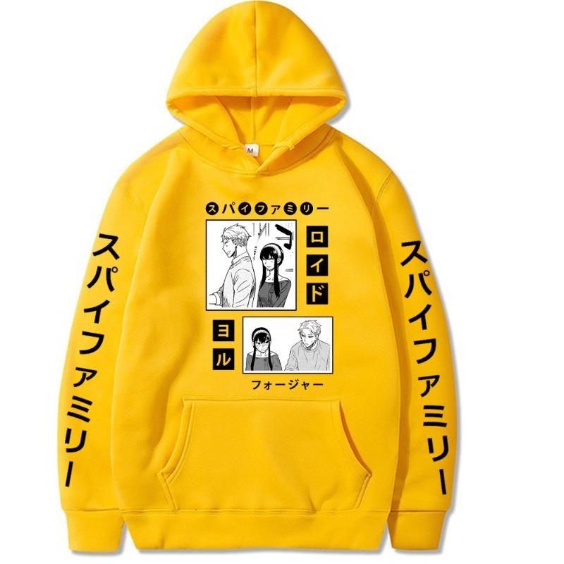 Yor Forger Autumn Winter Men's Hoodies Boys Harajuku Girls Pullover Fancy Music Gift Casual Loose Comfortable Sweatshirt