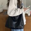 Large Capacity New Tote Bag Women Simplicity Soft Leather Shoulder Bags Lady Vintage Lightweight Commute Versatile Messenger Bag