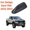 For   Dodge Ram TRX Matte Carbon Fiber Shark Fin Roof Antenna Cover Trim