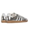 Adidas Samba OG Silver Metallic Cracked Leather
