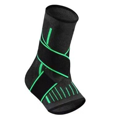

Adjustable Compression Ankle Support Men & Women Running Hiking Basketball Ankle Brace Sports Protection M зелёный