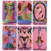 10.3*6cm Pink A.E.Tarot Deck 78 Classic Tarot Cards for Beginners Rider Tarot System Pocket Size