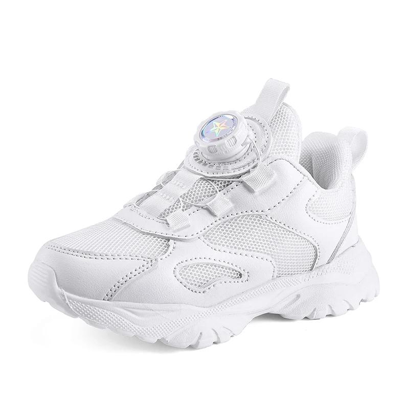 New Style Kids Mesh Shoes Boys Breathable Sports Shoes Girls Fashion Casual Shoes Non-Slip Sneakers Children Light Running Shoes