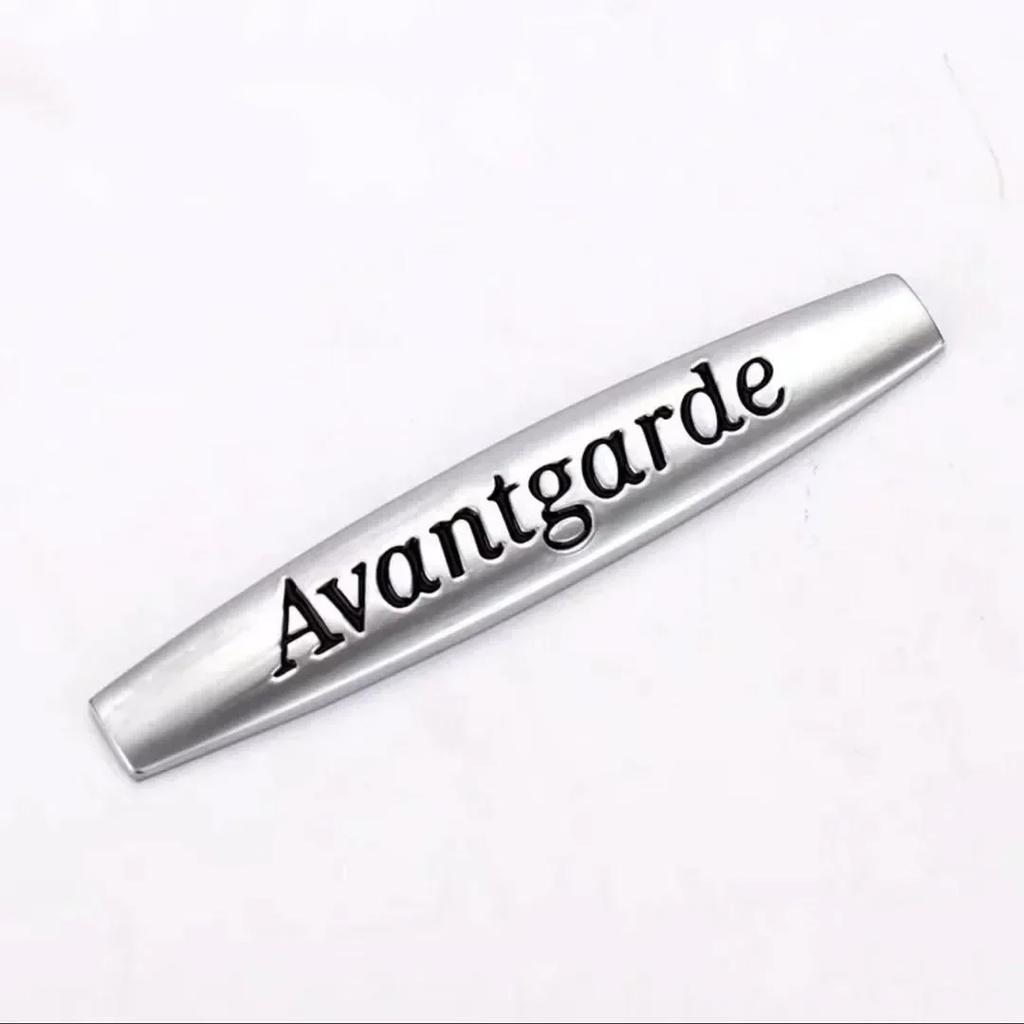 For Mercedes Benz 3D Metal Grand Edition Avantgarde Letters Side Fender Emblem Badge Sticker Decals for Mercedes Benz W204 W205 W213 W211 W210 ML