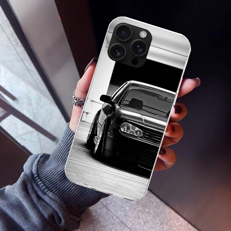 Cool MK4 MK5 Golf Car Phone Case For iPhone 17 Air 16 15 Pro Max 14 Plus 13 Mini 12 11 Cover 7 8 SE Silicone Shell Print Fundas