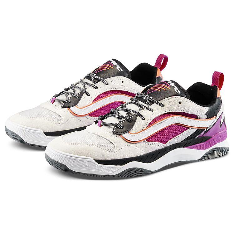 Vans Y2K Brux WC Lace-Up Low-Top Dad Shoes Unisex Sneaker White Purple VN0A4BH4V8H