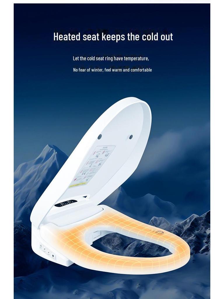 Wielofunkcyjna inteligentna deska sedesowa z pilotem, elektrycznym ogrzewaniem, funkcjami czyszczenia i suszenia