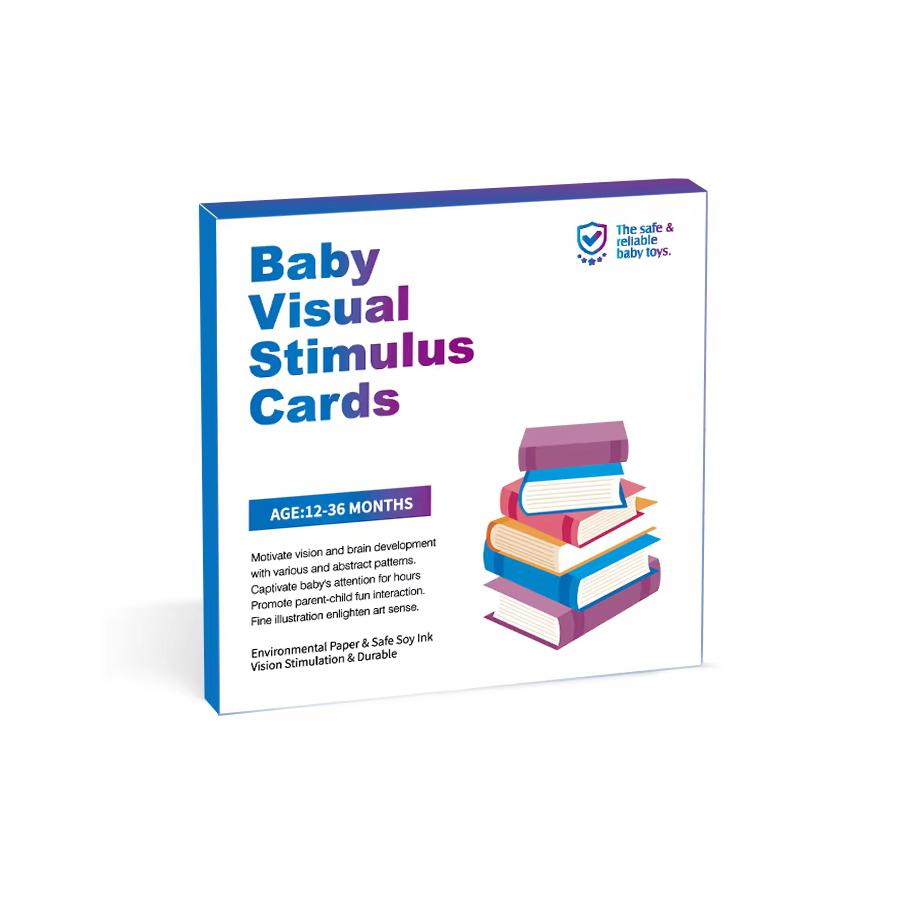 

High Contrast Baby Flash Cards for Newborn Visual Development | Infant Montessori Sensory Learning Toy 0-36 Months