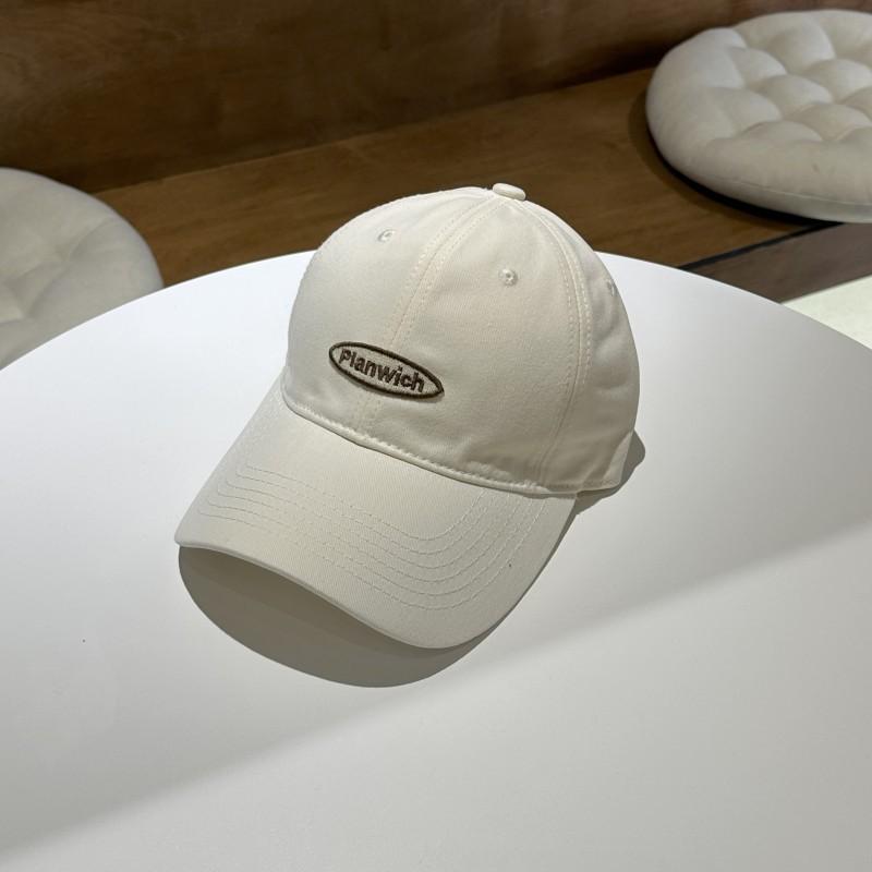 Simple letter embroidery hardtop baseball cap spring and summer new versatile casual face cap
