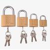 Metal Pad Locks with 3 Keys for Box Rustproof Gym Locker Home Improvement Hardware Luggage Lock Waterproof Lock and Key Set