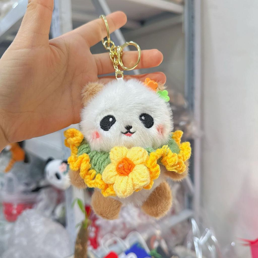 Cute Panda Pendant, Teddy Bear Doll Pendant, Panda Keychain, Chengdu Panda Gift
