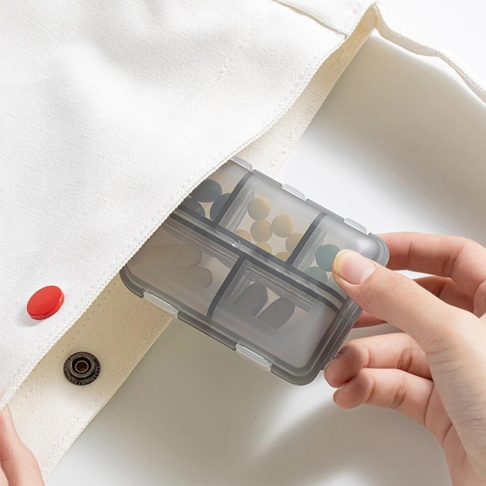 New Hot Mini Portable Travel 10 Grids Travel Pill Container Cases Box Organizer Storage for Tablets Vitamin Medicine Fish Oils