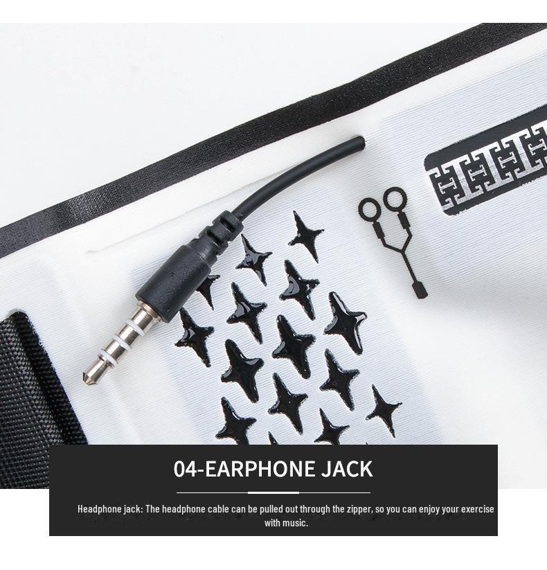 Unisex Waterproof Ultra-Thin Running Waist Bag: Large Capacity, Multi-Function Mobile Phone Holder