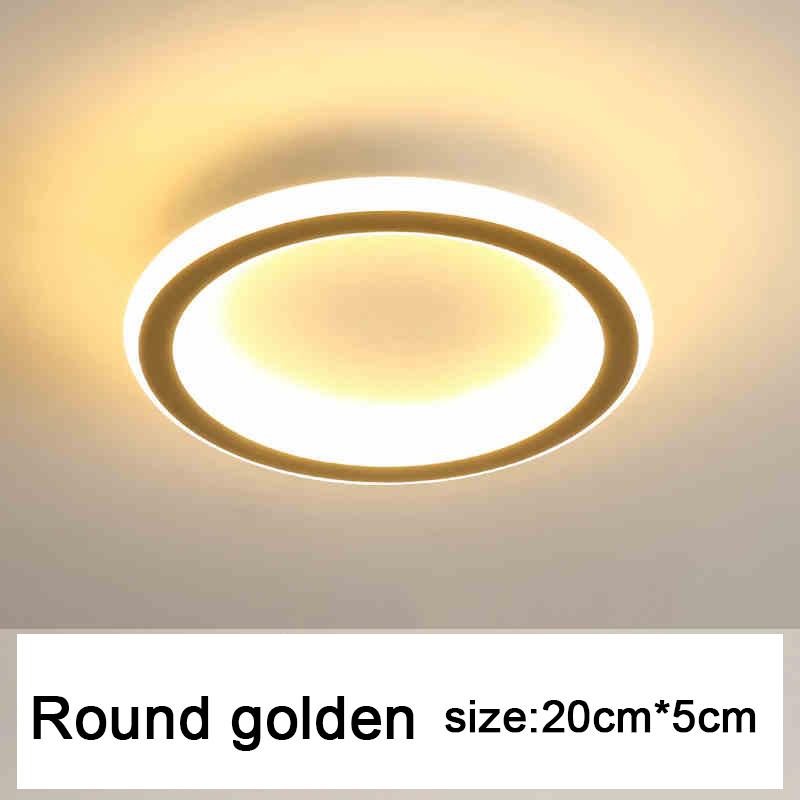 Modern LED Aisle Ceiling Lights Nodic Home Lighting Led Surface Mounted for Bedroom Living Room Corridor Light 3-color Lighting