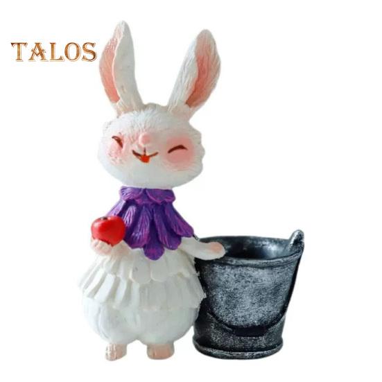 

Фігурка пасхального кролика. Смола. Мультфільм. Статуя кролика. Скульптура тварин. Домашній офіс. Прикраса для саду. A фіолетовий