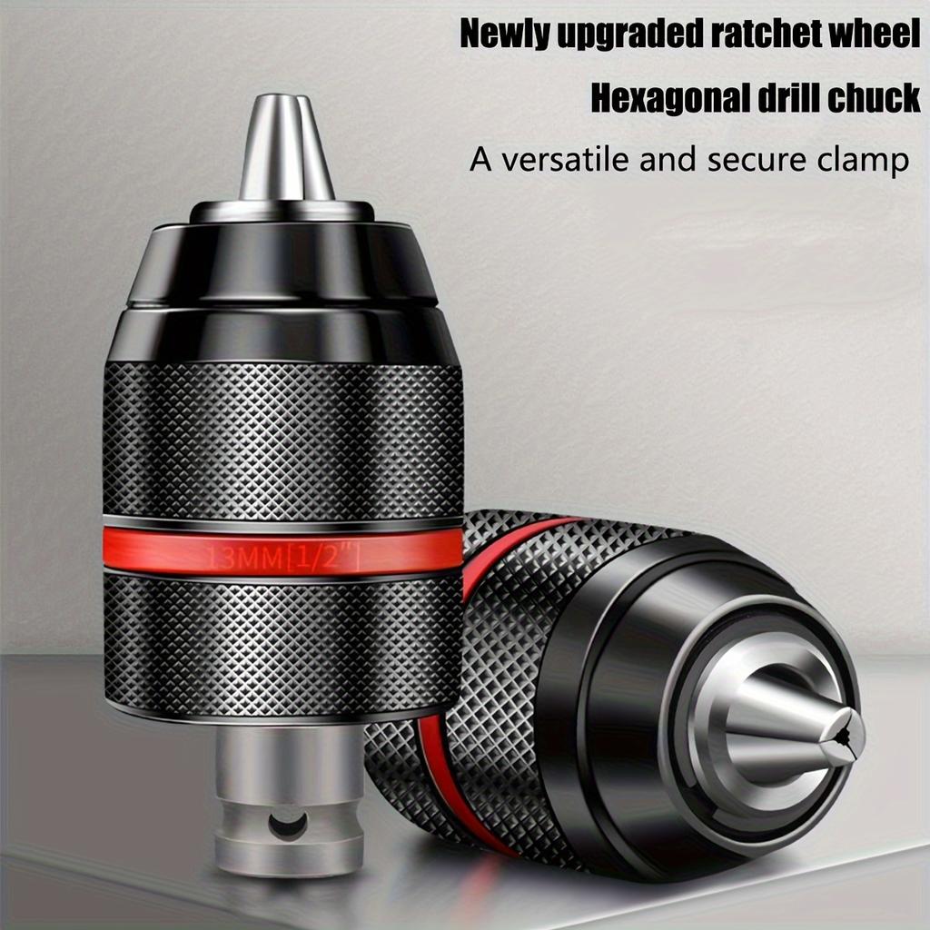 1.5-13mm Drill Chuck 1/2-20UNF Mount Self-tighten Drill Chuck For Multiple Purposes Hand Drill Chuck