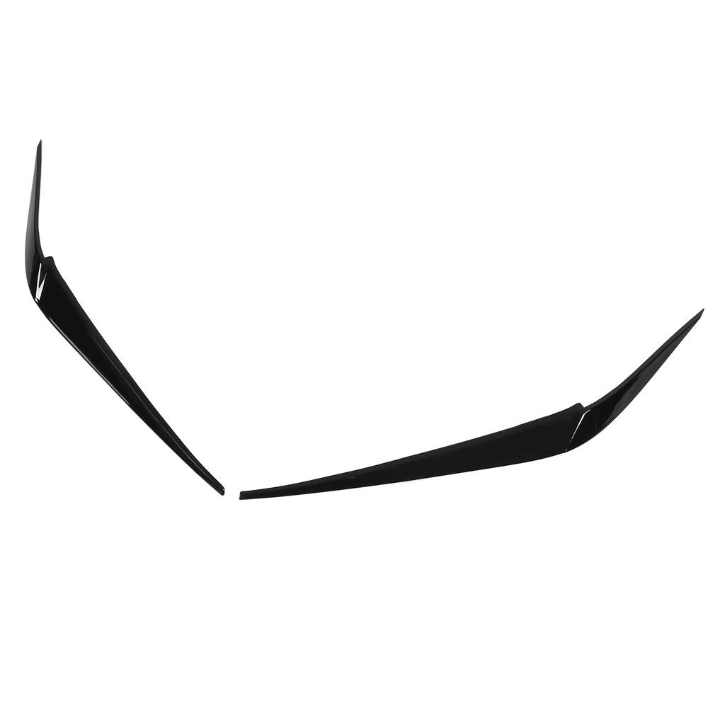 1 Pair Headlight Eyebrow Stickers Car Headlamp Eyelid Decal Cover Replacement for X3 X4 G01G02 2018+(Carbon     )