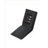 Daks Black Check Leather Wallet Dbwa1f093bk