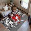 Victory Celebration Moment Floor Rug Office Rug Suitable for Entryway Living Rooms Dormitory Hallway Anti-slip Rug Anime Office Decor
