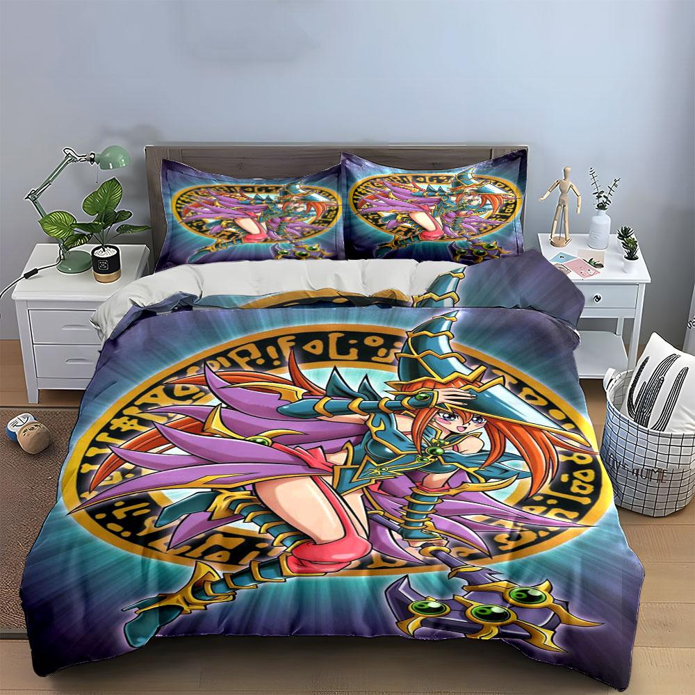 Magician surrounded by symbols. Bedding sets Duvet cover sets Duvet covers Pillowcases(1*Duvet Cover 2*Pillowcases without duvet insert)