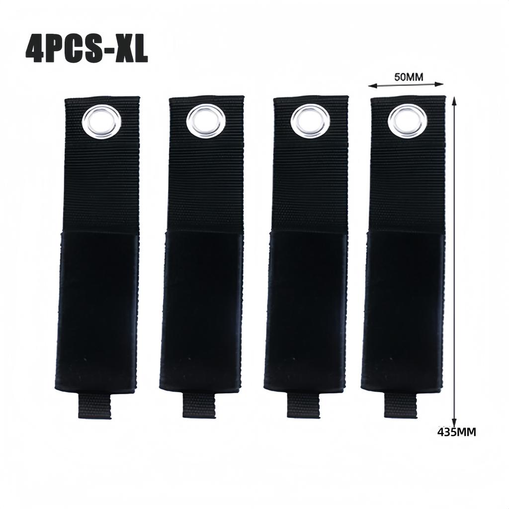 4PCS Heavy-Duty Hose Storage Straps Reusable Power Cord Management Nylon Heavy Cord Extension Cord Storage Organizer Straps