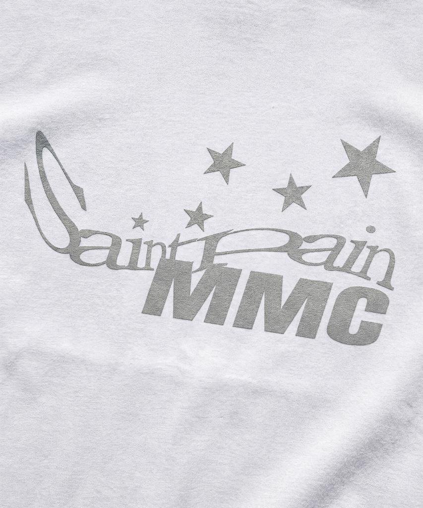 SAINTPAIN Sp Air Cotton Lettering Star Short Sleeve T-Shirt White