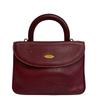 W-Tasche Leder Handtasche Rotes Leder Gebraucht