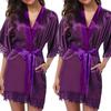 Plus-size, Loose-fitting, Highly Elastic Bathrobe/nightgown