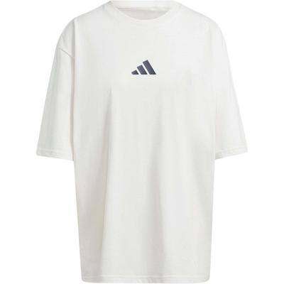 Strength Graphic Loose Fit Crew Neck Short Sleeve T-Shirt Women Tops Pink White IW0136