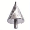 1 Pcs 6-60mm Step Drill Bit 12.5mm/0.5” Shank 4241 HSS Groove Drill Bit For Wood Plastic Thin Metal Sheet