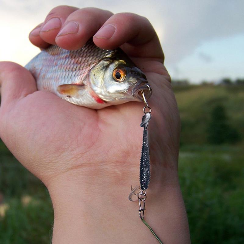 

Набір приманок для риболовлі Реалістичне спорядження для морської риболовлі Світловідбивне покриття Зручне для новачків Універсальне рибальське спорядження для окуня, сома China Mainland