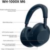 S-Y Trådlösa Bluetooth Over-Ear Hörlurar ANC Brusreducering 5D Stereo Vikbara Inbyggd Mikrofon USB-C Uppladdningsbara Blå