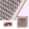 200pcs DIY Cluster Lashes 100D 200D D Curl 10-18mm MIX Length Very Soft Wearing Cluster Lash Cluster 200d